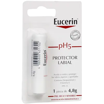 Protector Labial Fps 15 Ph5 Eucerin 4.8 g